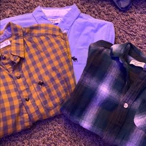 Abercrombie collar shirts
